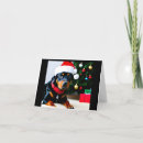 Search for rottweilers cards Santa