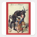 Search for krampus stickers Vintage christmas