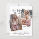 Search for she did it graduation announcement cards Elegant