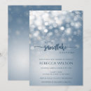 Search for a little snowflake baby shower invitations Blue