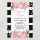 Search for stripes rehearsal dinner invitations Pink