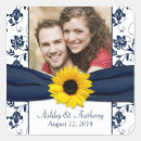 Search for marine wedding stickers White
