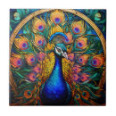 Search for peacock design tiles Colourful