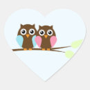 Search for owl wedding stickers Cute
