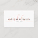 Search for calligraphy business cards Feminine girly