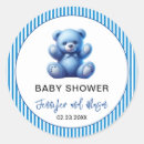 Search for cute teddy bear stickers Baby boy shower