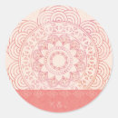 Search for mandala wedding stickers Bohemian