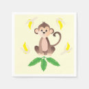 Search for monkey napkins Illustration