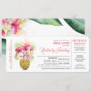 Search for ticket bridal shower invitations Tropical