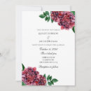 Search for dahlias invitations Burgundy