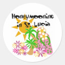 Search for honeymoon stickers Bride and groom