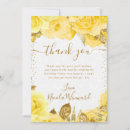 Search for yellow roses thank you cards Watercolor