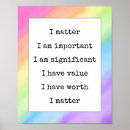 Search for you matter posters Positivity