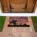 Search for cowboy doormats Country