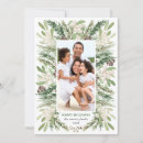 Search for family photo christmas invitations White