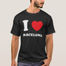 Search for i love barcelona tshirts Heart