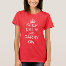 Search for keep calm and carry on tshirts motivational