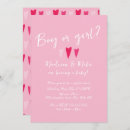 Search for valentine baby reveal invitations Hearts