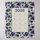 Search for calendar posters Floral