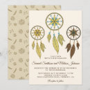 Search for dream catcher wedding invitations Bohemian