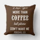 Search for love you more cushions Funny
