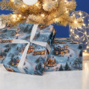 Search for night before christmas wrapping paper Watercolor