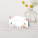 Search for birds wedding place cards Watercolor