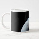 Search for 4 planets drinkware Black background