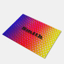Search for creative doormats Red