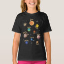 Search for science girls tshirts Solar system