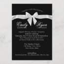 Search for black tie affair invitations Black and white
