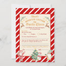 Search for north pole invitations Claus