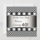 Search for fun 40th birthday invitations Elegant