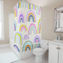 Search for pastel rainbow shower curtains Cute