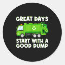 Search for garbage trucks stickers Trash