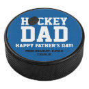 Search for fathers day hockey pucks Typography