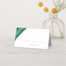 Search for emerald green place cards Modern
