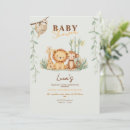 Search for wild adventure invitations Lion