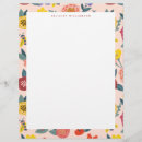 Search for chic pattern business stationery Feminine