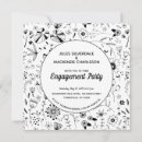 Search for flower engagement party invitations Bohemian