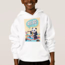 Search for panda kids hoodies Kawaii