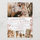Search for marble and rose gold wedding invitations Script typography