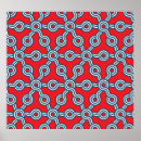 Search for hexagons posters Illustration