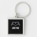 Search for death key rings Heart hands
