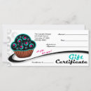 Search for bakery business gift certificates Cupcake