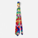 Search for stained glass ties Geometric