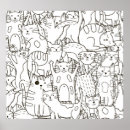 Search for cat doodle posters Pattern