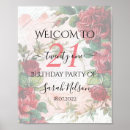 Search for 21 birthday posters Vintage