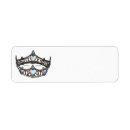 Search for tiara return address labels Queen