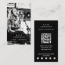 Search for qr code music business cards Social media icons